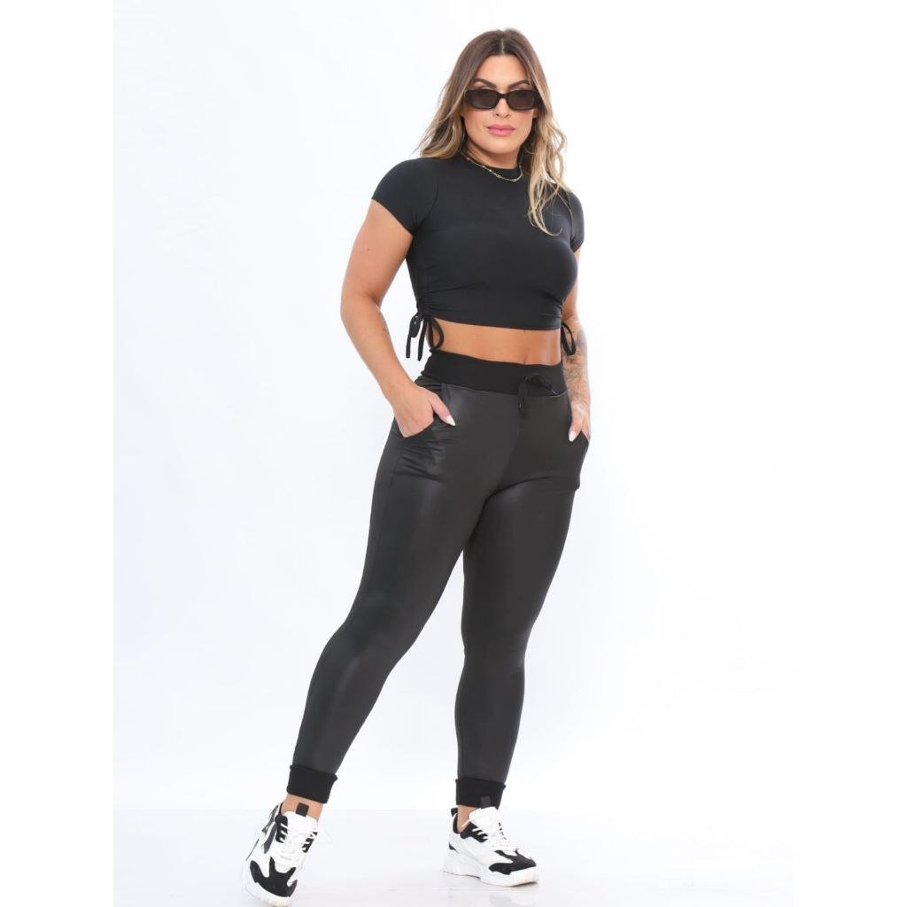 ️ Calça Jogger Feminina em Cirre