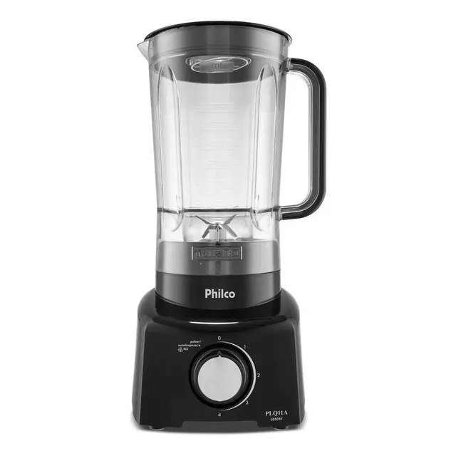 ️ Liquidificador Philco 2,7l 4 Velocidades 1050w Plq11a Preto 127v